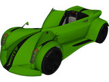 Concept Car 3D Model preview