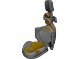Concept Chair 3D Model preview