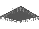 Concert Stage 3D Model