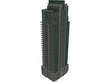 Condo Building 3D Model preview