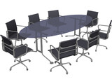 Conference Table 3D Model preview
