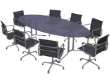 Conference Table 3D Model