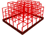 Construction Site 3D Model preview