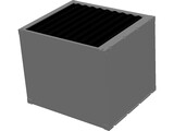 Container 10ft Shipping 3D Model