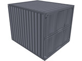 Container 10ft 3D Model preview