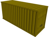 Container 3D Model preview