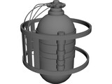 Container Satellite 3D Model preview