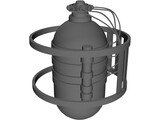 Container Satellite 3D Model