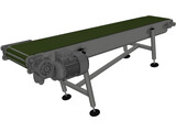 Conveyor Belt 3D Model