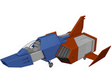 Core Fighter 3D Model preview