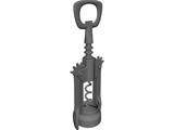 Cork Screw 3D Model preview