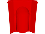 Corner Art Niche 3D Model