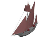 Corsair 3D Model preview