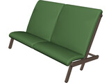 Couch Folding Contiki 3D Model preview