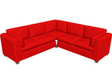 Couch Sectional 3D Model preview