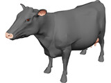 Cow 3D Model preview