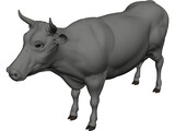 Cow 3D Model preview