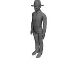 Cowboy 3D Model preview