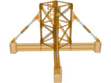 Crane Body Segment Ground Base 3D Model