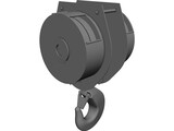 Crane Hook 15ton 3D Model preview