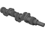 Crankshaft Cummins Diesel 3D Model