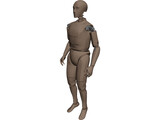 Crash Dummy 3D Model preview