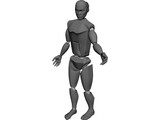 Crash Test Dummy 3D Model preview