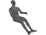 Crash Test Dummy 3D Model