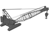 Crawler Crane 3D Model preview
