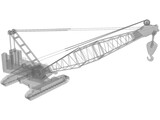 Crawler Crane 3D Model