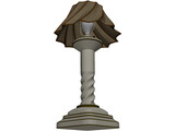 Cream Lamp 3D Model