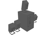 Creative Inspire T5400 Speakers 3D Model