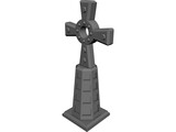 Cross Celtic 3D Model preview