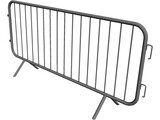 Crowd Control Barrier 3D Model preview