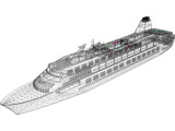 Cruise Ship 3D Model