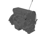 Cummins QSX15 Engine 3D Model