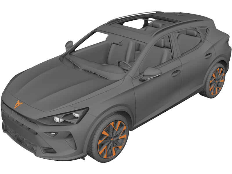 Cupra Formentor (2025) 3D Model