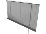 Curtain 3D Model preview