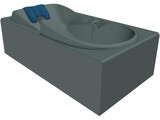 Custom Bathtub 3D Model
