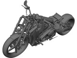 Custom Bike 3D Model preview