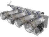 Custom ITB Manifold 3D Model