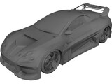 Cyborx Concept 3D Model preview