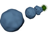 Cytology Cells Virus 3D Model preview