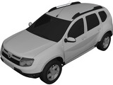 Dacia Duster (2012) 3D Model preview