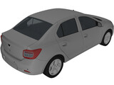 Dacia Logan (2013) 3D Model