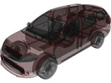 Dacia Logan MCV Wagon (2015) 3D Model