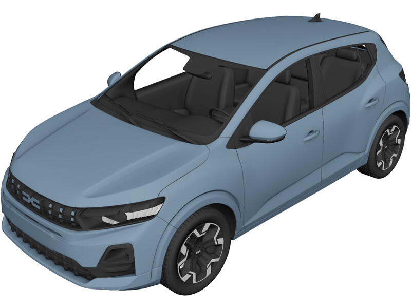 Dacia Sandero (2026) 3D Model