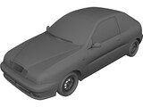 Daewoo Lanos Hatchback (2000) 3D Model preview