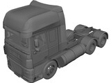 DAF Truck 3D Model preview