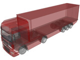 DAF Truck 3D Model